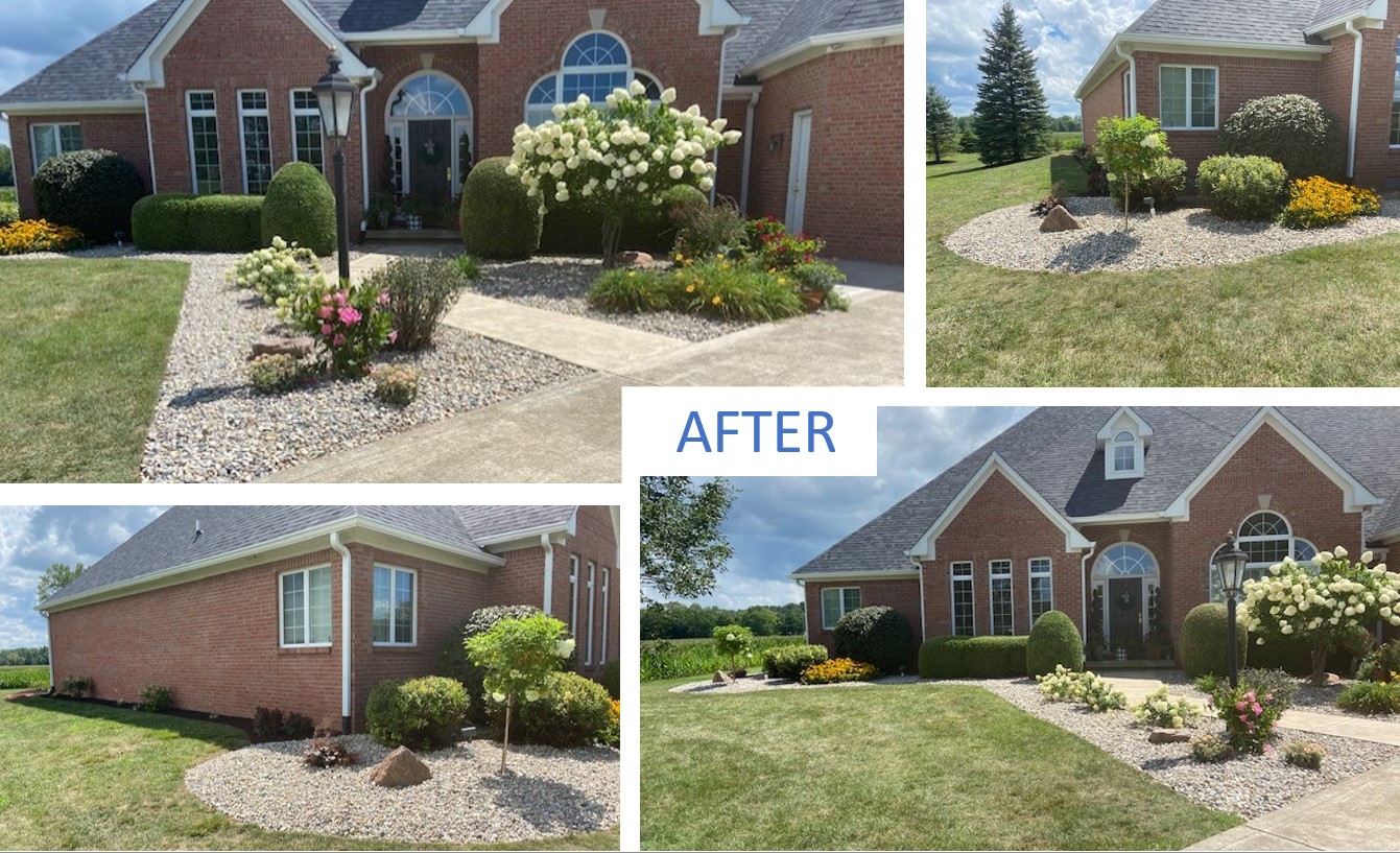 Elevate Your Outdoor Space with Professional Rock and Plant Installation in Greenfield, IN by Norman's Lawn Maintenance, LLC